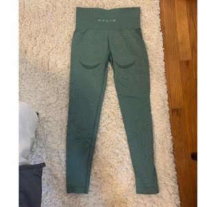 NVGTN Forest Green Contour Seamless Legging